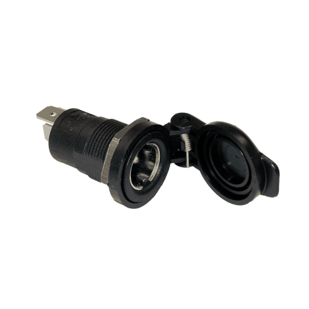 PRESA 2 POLI 16 A CONTATTI FASTON 6 - ERICH JAEGER - CONNETTORI E