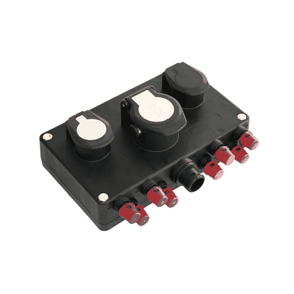 SCATOLA DERIVAZIONE ELETTRICA - - ERICH JAEGER - CONNETTORI E