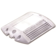 PLAFONIERA LED BIANCO-ARGENTO 568 L - LIGHTING DIVISION