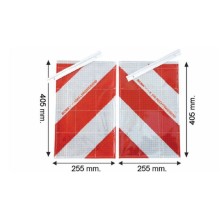 BANDA SX PER SPONDE IDRAULICHE CON - Señalización