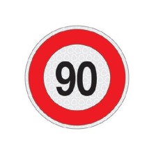 DISCH.D.200 LIM.VELOC.90 KM/H - Señalización
