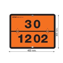 PANN. PIEGH. ORIZ. IMBOSS. 30- - Señalización