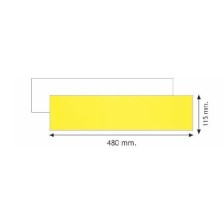 TARGA PROVV.115X480 BIANCA E G - Señalización