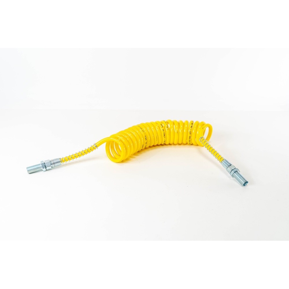 SPIR.GIALLA 2X M16X1,5-5MT-MOLLA - CASTELLO - TUBAZIONI ARIA