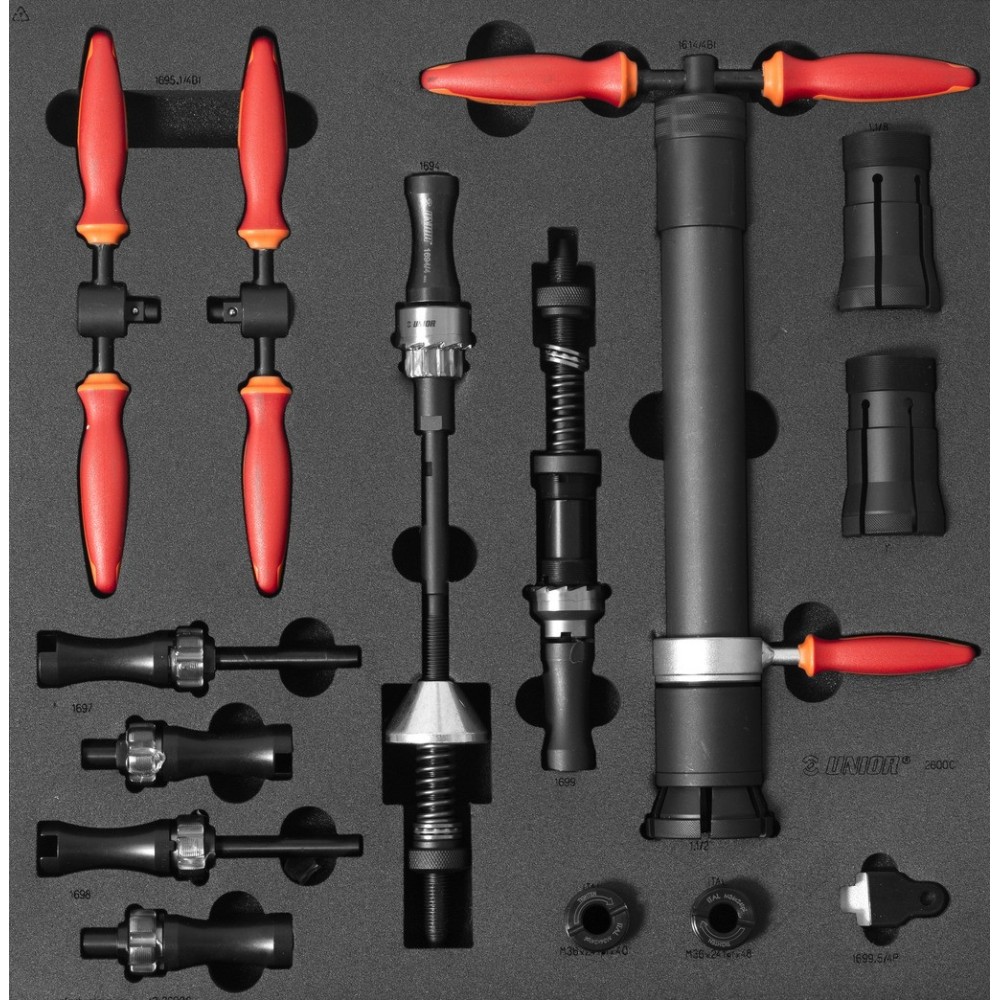 SET3-2600C-US- Juego de herramientas en bandeja 3 para 2600C - Herramientas de preparación de bastidor