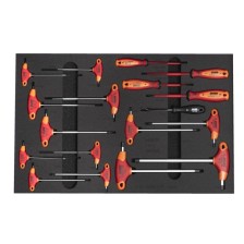 1600SOS19-US-Juego de herramientas para bicicletas en la bandeja de herramientas SOS-