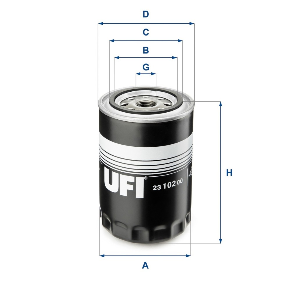 829 700 - 20 (127) 2.0 - UFI FILTER