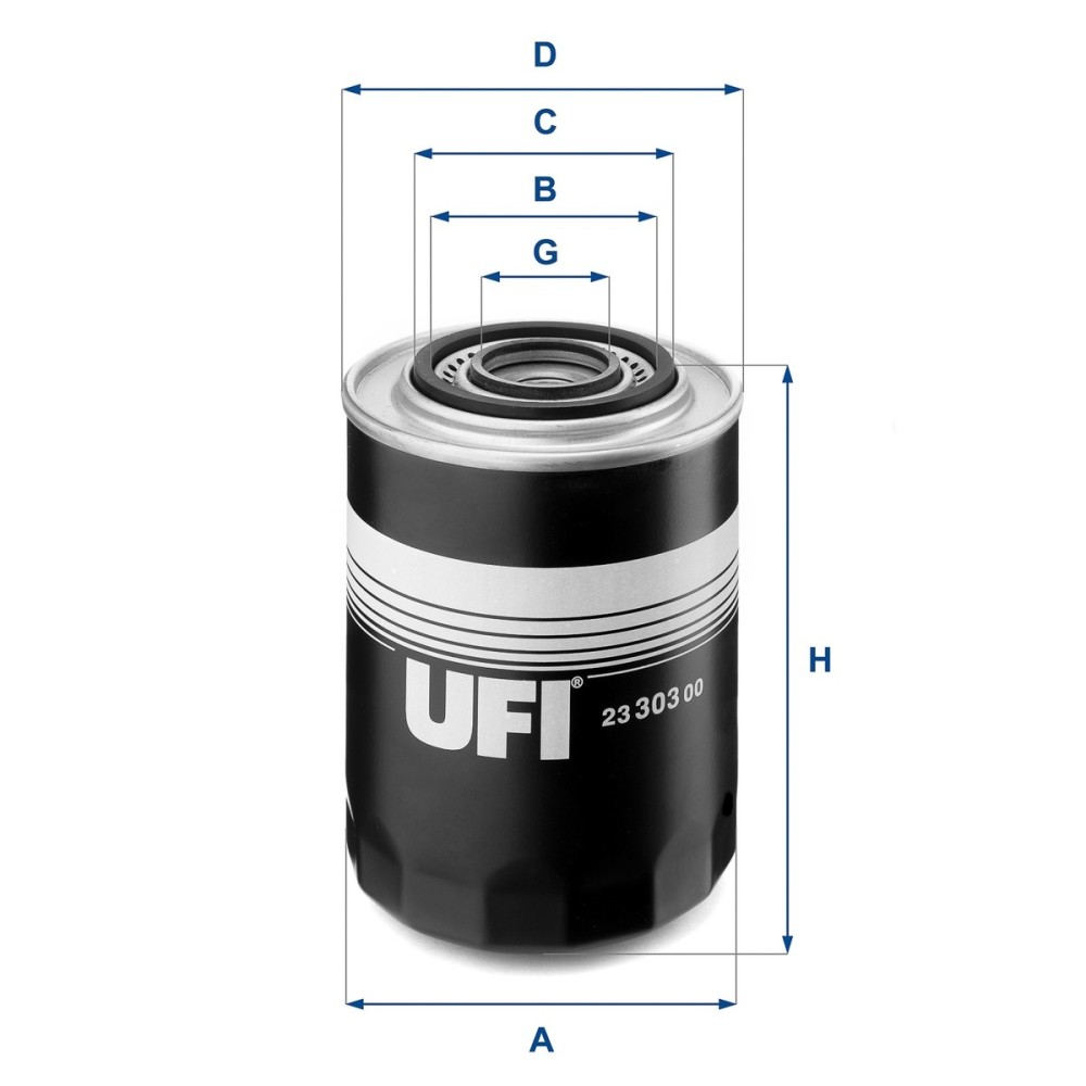 FILTRO OLIO SOFIM DAILY DOPPIA - UFI FILTER