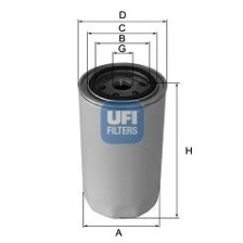 OIL FILTER 675-OS - UFI FILTER