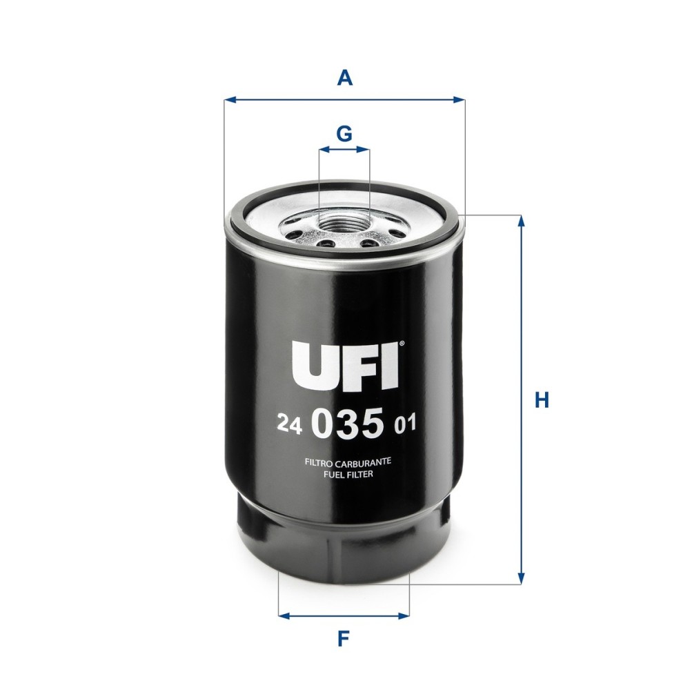 Filtro Diesel - UFI FILTER