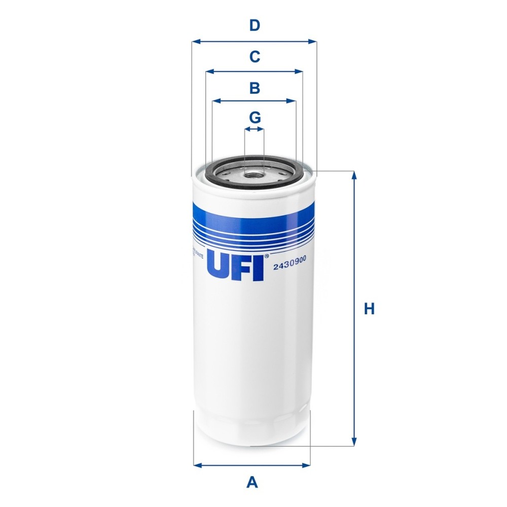 Filtro Diesel - UFI FILTER