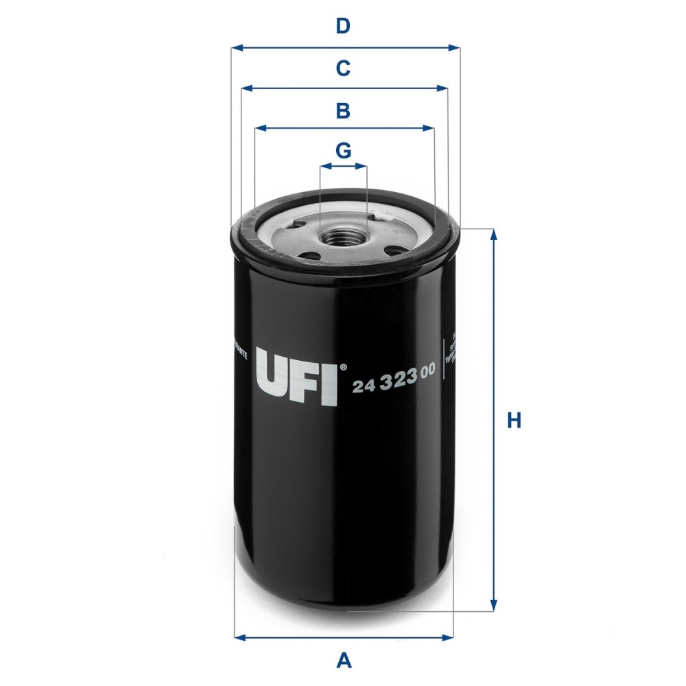 Filtro Diesel - UFI FILTER