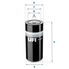 Filtro Diesel - UFI FILTER