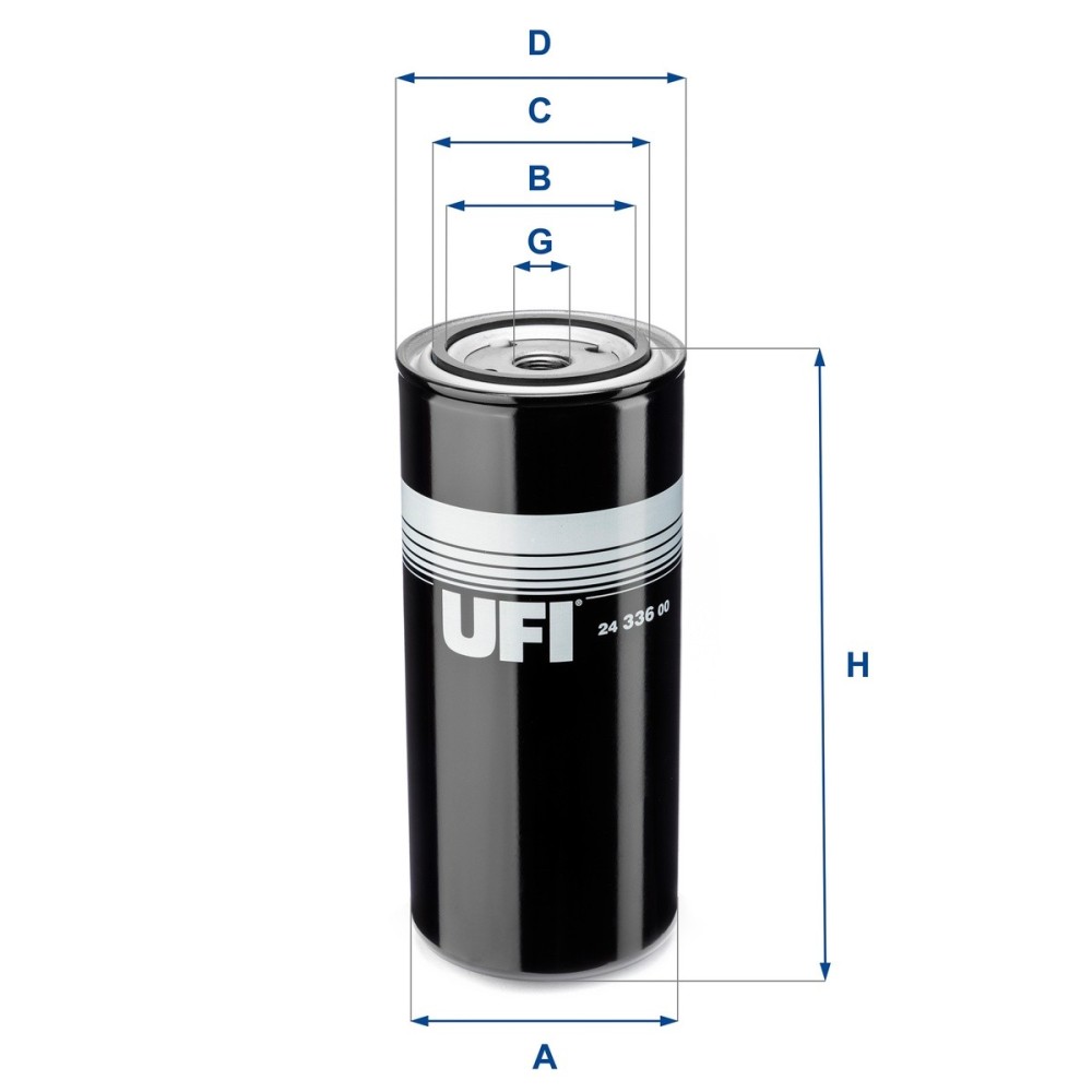 Filtro Diesel - UFI FILTER