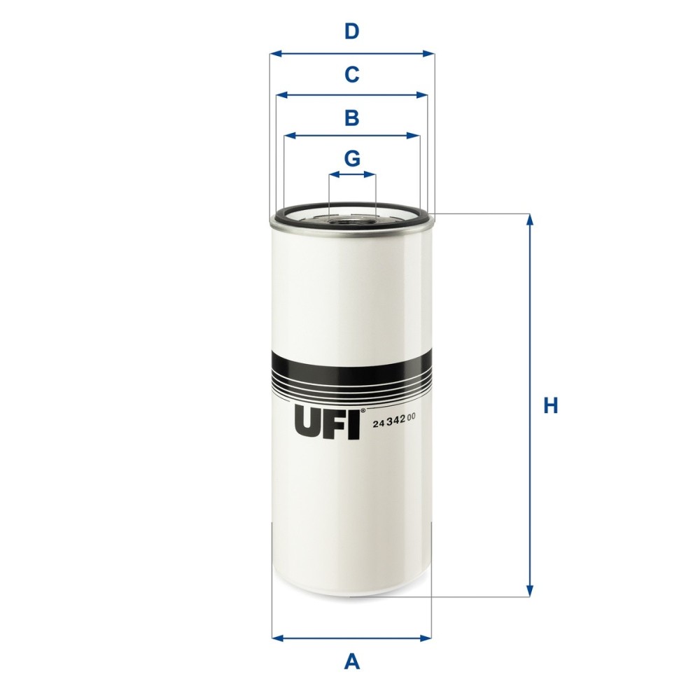 Filtro Diesel - UFI FILTER