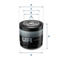 FILTRO NAFTA - GAMMA Z (TRUCK) - UFI FILTER
