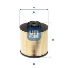 Filtro Diesel - UFI FILTER