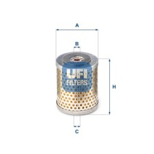 Filtro Diesel - UFI FILTER