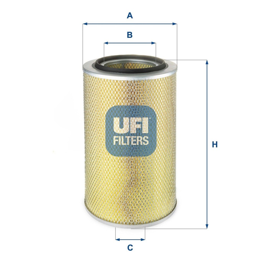 FILTRO ARIA - 120 E23/150E27 - - UFI FILTER