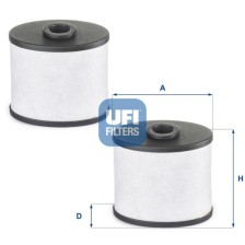 KIT FILTRO SFIATO MOTORE TECTO - UFI FILTER