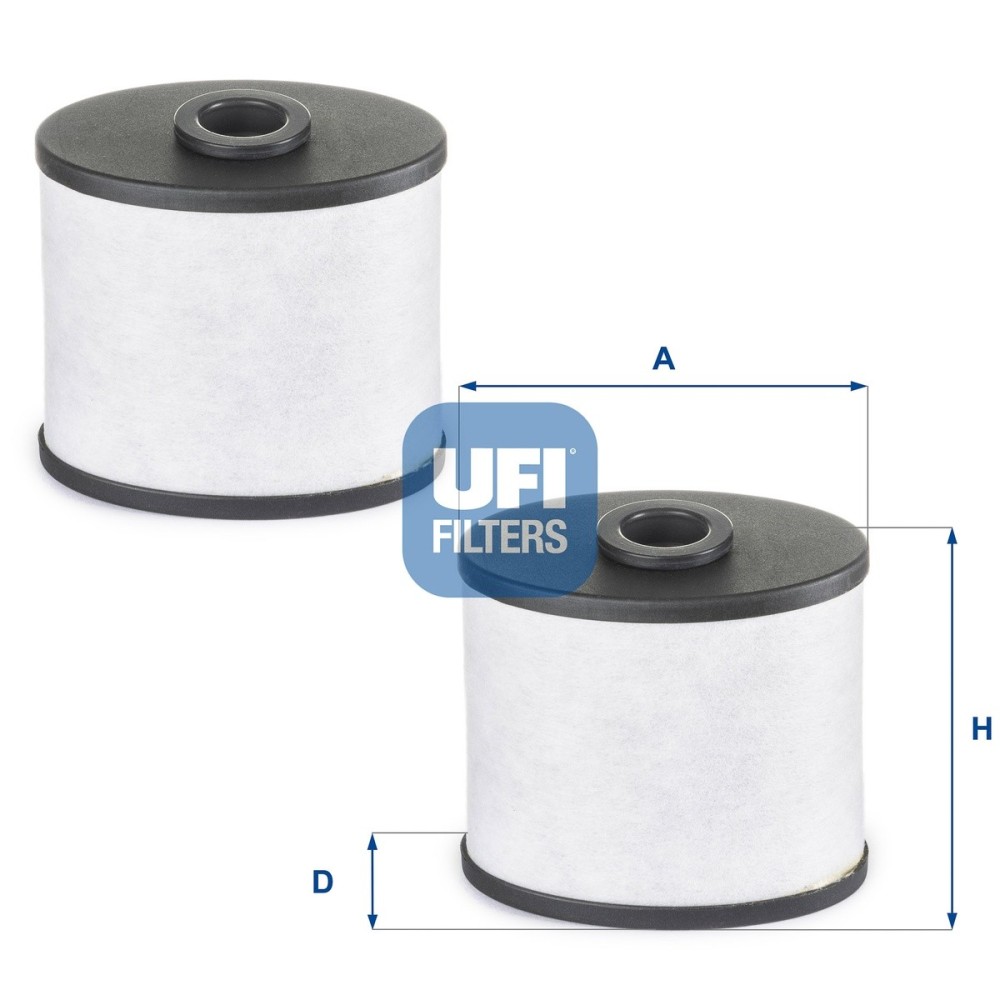 KIT FILTRO SFIATO MOTORE TECTO - UFI FILTER