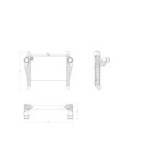 EUROCARGO I-III 75 E13 - Intercambiador de calor/Radiator