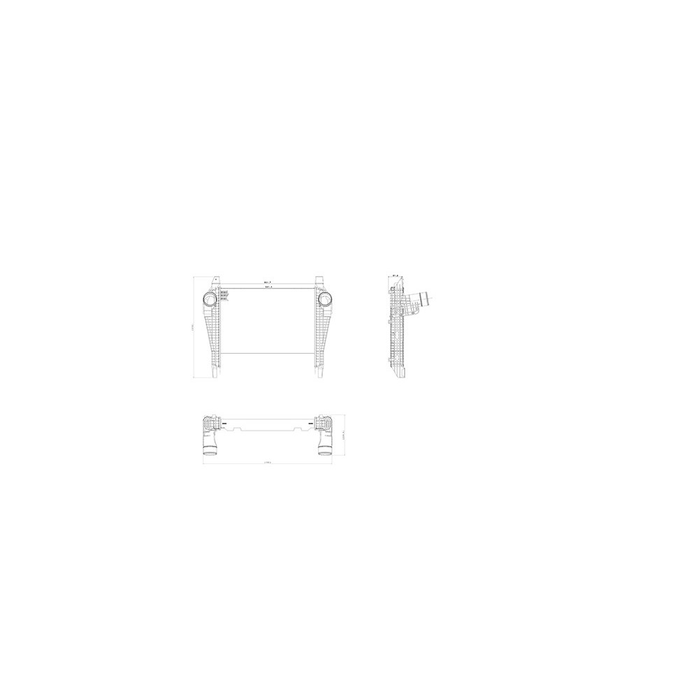 EUROCARGO I-III 75 E13 - Intercambiador de calor/Radiator