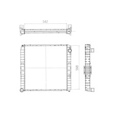 RADIATORE ACQUA EUROCARGO - Enfriamiento