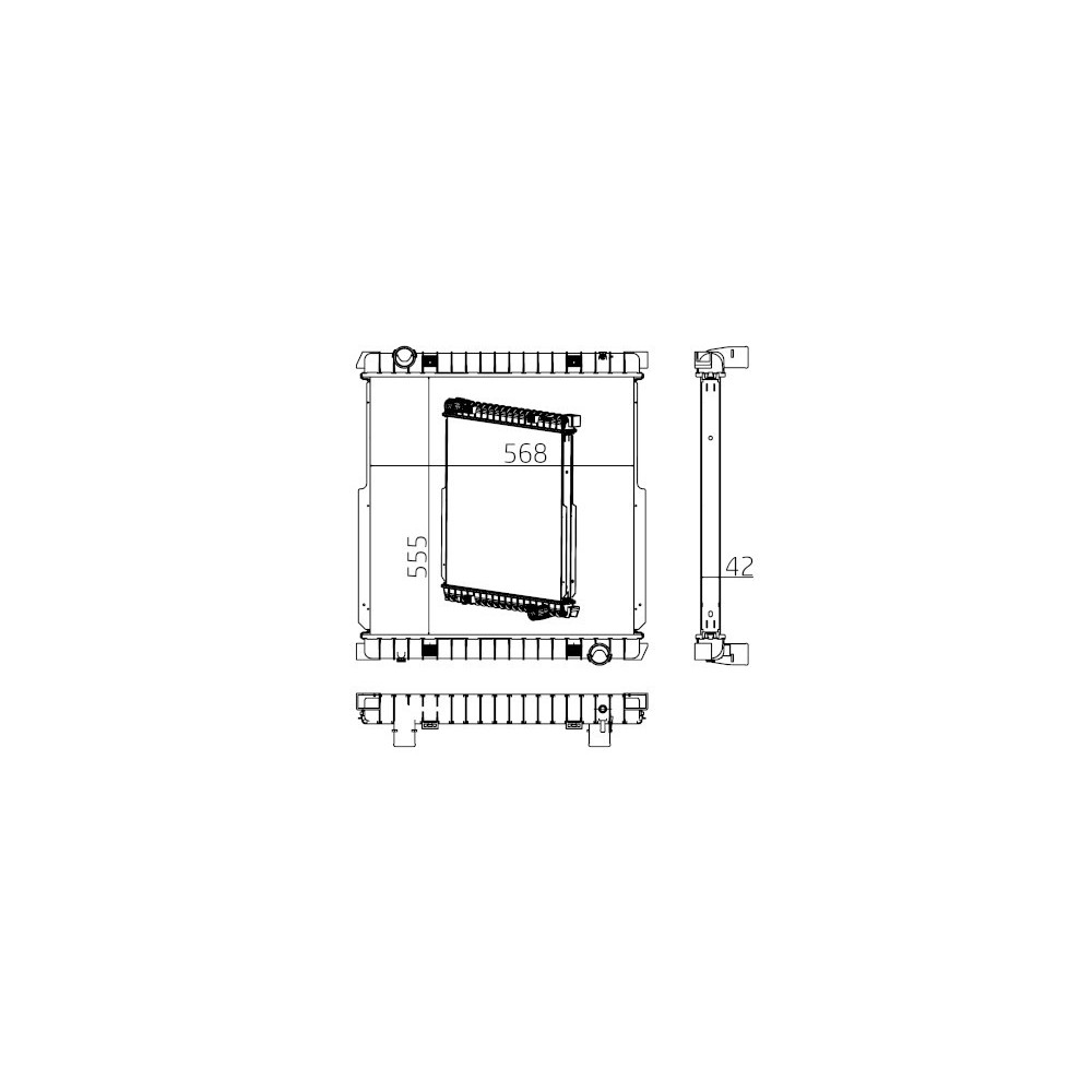 EUROCARGO 2000--2015 - TECTOR F4AE - Enfriamiento