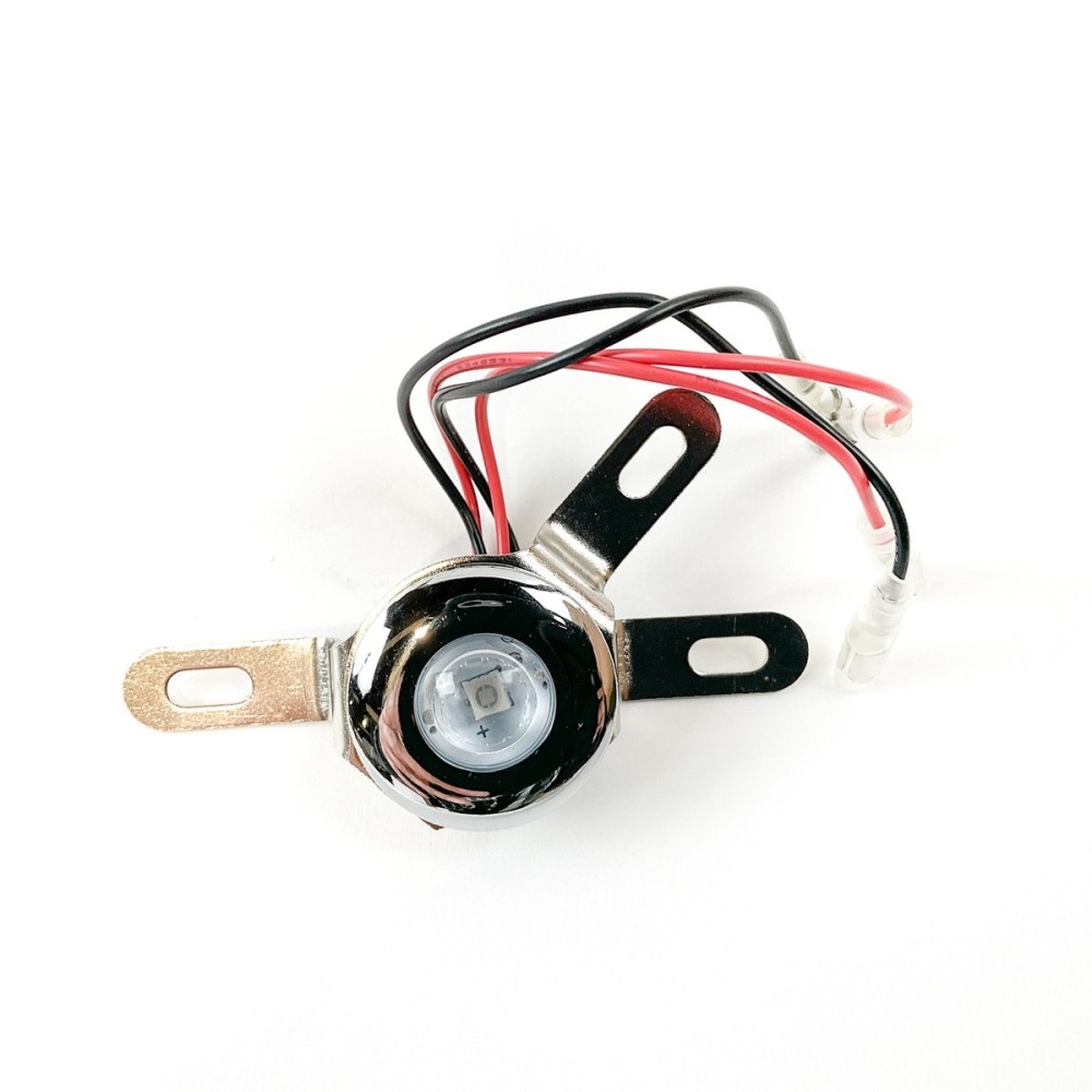 LAMPADINA 24V 1 LED C/STAFFA BLU - LIGHTING DIVISION