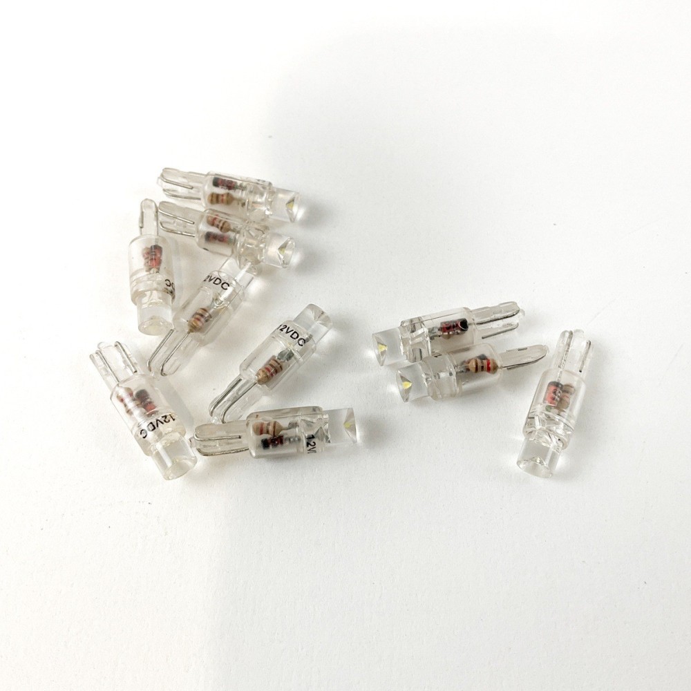 LAMPADINA 12V 1 LED BIANCA T5 - LIGHTING DIVISION