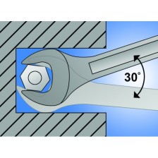 Llave allen acodada - 7