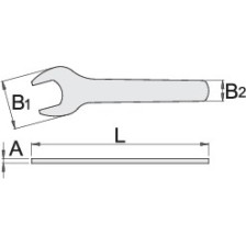 135/2-Llave fija de una boca-27