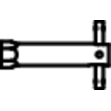 185/2-Llave para bujías-16 x 145
