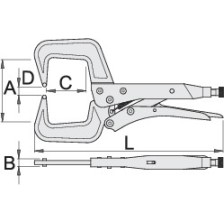 432/3C-Tenaza grip para soldadura-280