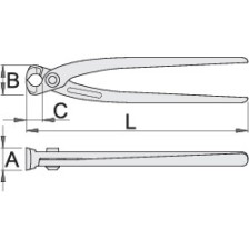 531/4-Tenaza de encofrador-280