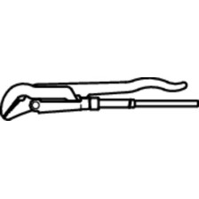 481/6-Llave para tubos, modelo sueco, 45°-1.1/2