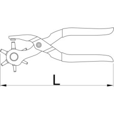 558/5P-Sacabocados giratorio con 6 punzones-210