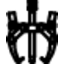 680/2-Extractor de dos brazos ajustables-2 x 230 x 190