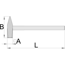 816-Maza con cuña-8000
