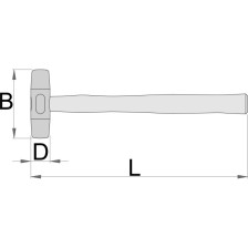 820-Martillo boca plástica-22