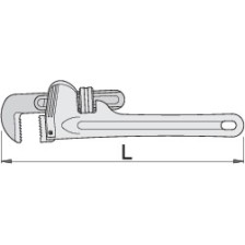 492AL-Llave para tubos, extrafuerte, mango de aluminio-14