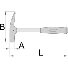 805A-Martillo para carpinteros-550
