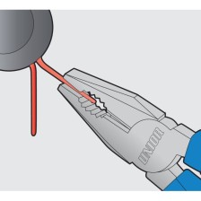 405/1BI-Alicate universal con corte reforzado-200