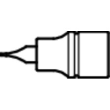 187/2SL-Vaso con punta plana de 1/4-1,0 x 5,5 x 1