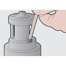 220/3SLPH-Juego de llaves allen esféricas largas, en colgador de plástico-1.5-10