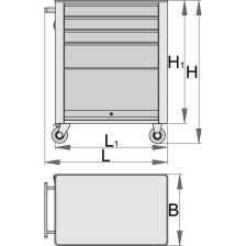 940E1-Carro portaherramientas EUROSTYLE-760