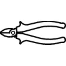 461/4G-Alicates de corte diagonal-160