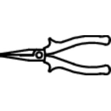 472/4G-Alicate punta plana-160