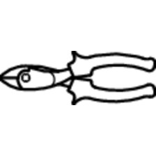 466/1BI-Alicate corte diagonal reforzado-200